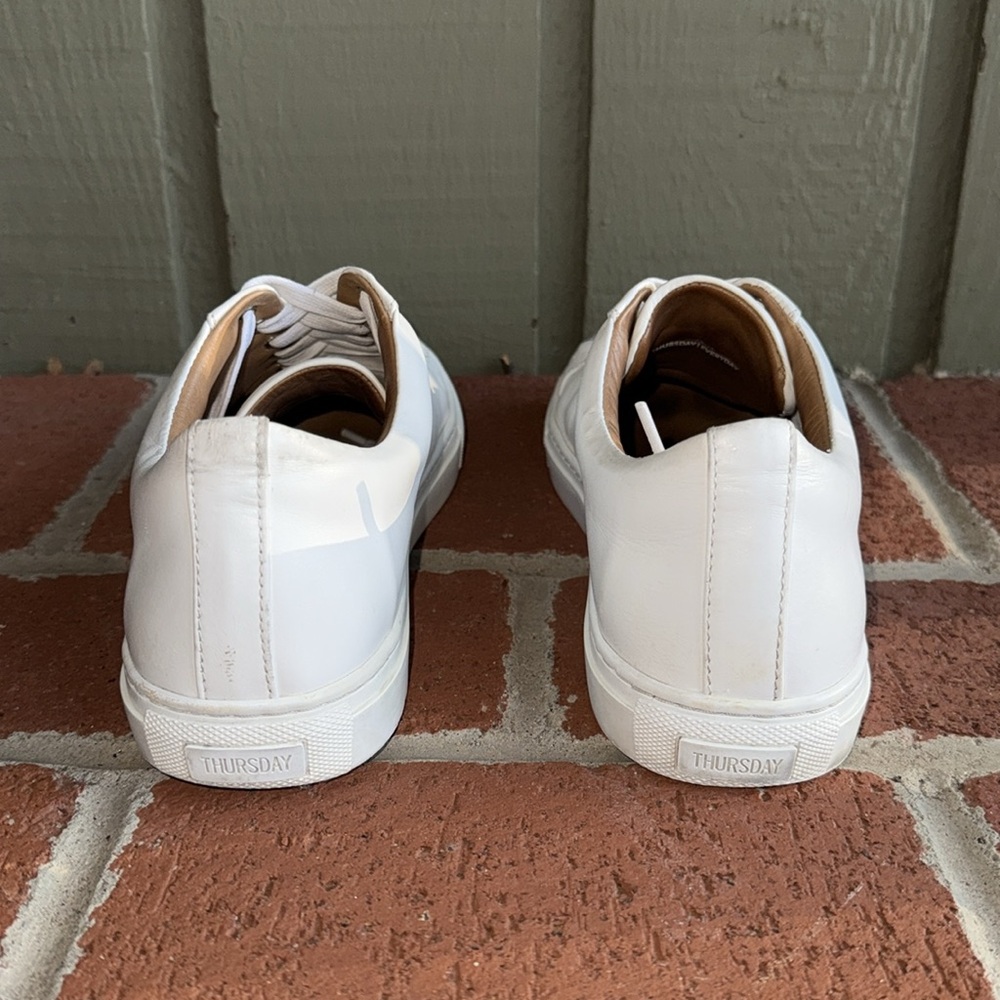 Thursday Boots Men’s Premier Low Top White Sneaker (Sz. 9) - Picture 4 of 6